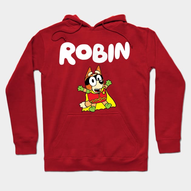 Robin Dog Hoodie by Daletheskater